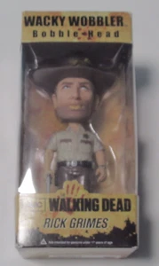 The Walking Dead Funko Wacky Wobbler Bobble Head Rick GrimesAMC Zombie Horror - Picture 1 of 4