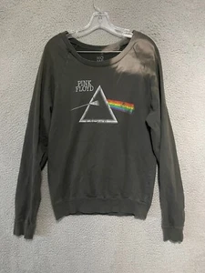 Pink Floyd Sweater Womens Size Small Gray Oversized Hometown heroes Adult Cotton - Picture 1 of 5