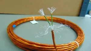 10 Fuß 22 AWG abgeschirmt versilbert Polyimid Film Kapton Draht verdrillt Paar SPC - Bild 1 von 3