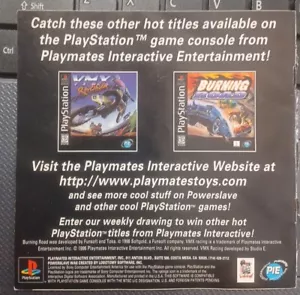 POWERSLAVE Sony MANUAL ONLY PlayStation 1 PS1 1996 Ships Fast ONLY ONE on EBAY - Picture 1 of 3