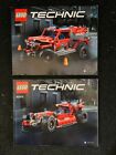 Lego Technic 42075 First Responder Lot Of 2 Instruction Manuals Only