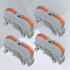 10pcs Lever-Nut Wire Connectors Grey Terminal Blocks