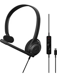 C1 Single-Side USB-C Mono Headset - Unmatched Clarity with Noise-Cancellation - Picture 1 of 6