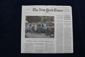 2024 MAY 19 NEW YORK TIMES - U.S. ACELERATES ITS PREPARATIONS FOR SPACE FLIGHTS - Picture 1 of 1