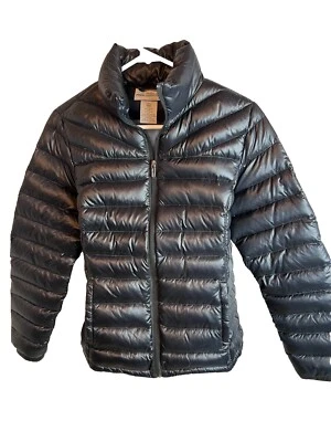 Free Country DOWN Jacket Black Packable Puffer Coat Women’s S Small Zipper - Image 1 of 3