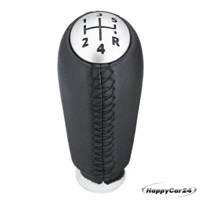 5 Speed Gear Shift Knob Leather For RENAULT Laguna Megane Scenic 2 Clio 3 Kangoo - Image 1 of 4