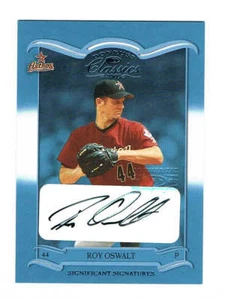 2003 Donruss Classics Significant Signatures Roy Oswalt 015/100!  Autograph - Picture 1 of 2
