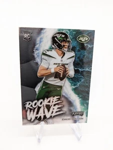 Zach Wilson Rookie Wave 2021 Playoff RC Jets - Picture 1 of 10