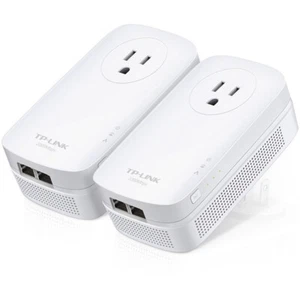 TP-Link AV2000 2-Port Gigabit Passthrough Powerline Starter Kit - Picture 1 of 1