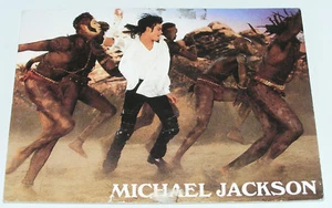MICHAEL JACKSON Original Vintage postcard MINI-POSTER 6x4 inches  - Picture 1 of 1