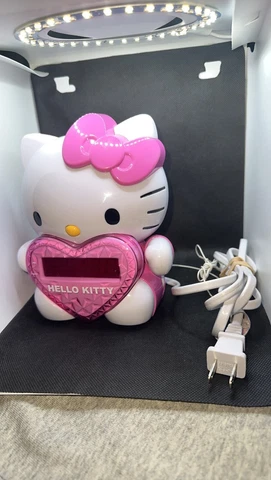 Hello Kitty Alarm Clock Radio With Projector KT2064P Tested Cover