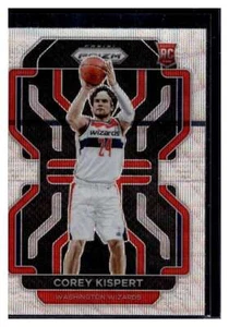 2021-22 Panini Prizm Silver Wave Prizm #275 Corey Kispert RC Card (Qty) - Picture 1 of 2