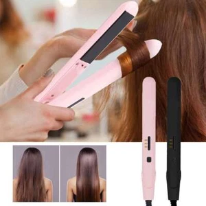 2 In 1 Hair Straightener Curler Professional Iron Flat Ceramic Hair Styling Tool - Picture 1 of 19