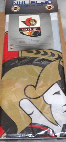 Ottawa SENATORS Flag Banner NHL Hockey 28"x40" NEW NIP Cover