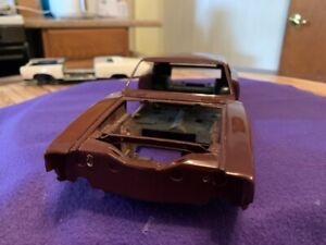 1968 DODGE CHARGER BODY-CHASSIS 1/18TH SCALE ERTL BROWN