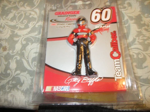 2002 TEAM CALIBER 1:24 PEWTER FIGURINE GREG BIFFLE Cover