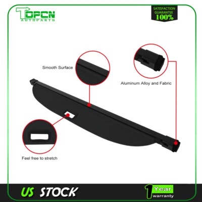 Retractable Rear Cargo Trunk Cover Security For Hyundai Ioniq 5 2022-2024 4-Door Foto 1 de 4