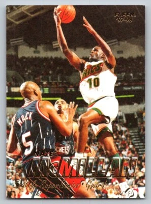 1997-98 Fleer - Nate McMillan #171 - Image 1 of 2