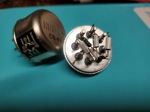 Hughes CR-43 Cr43 8 Pin Tube Valve Rectifier bridge replacement jan 1n458 cr 43 - Picture 1 of 6