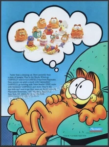 GARFIELD - Playmates - Anuncio comercial original 1991 / Anuncio_ Wacky Wind-Up _ Go-Go - Imagen 1 de 1