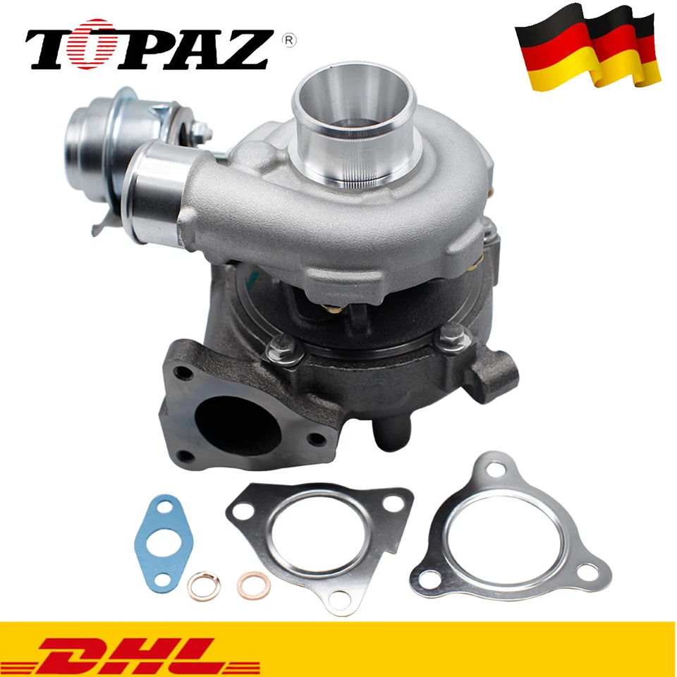 Turbolader Hyundai Matrix FC Getz TB KIA Cerato Rio II JB 1.5 CRDi 75 KW,102 PS - Bild 1 von 4