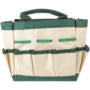 Canvas Garden Tool Tote Bag Garden Tool Storage Tote Hand Tool Organizer - Picture 1 of 12