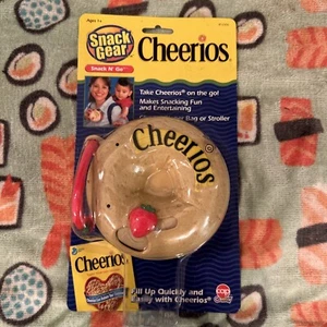 NIP 2004 Hasbro Strawberry Cheerios Plastic Snack Container General Mills RARE! - Picture 1 of 6