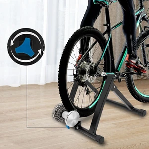 Indoor Bike Trainer Stand Cycling Exercise Stationary Bicycle Stands for 26-29in - Picture 1 of 14