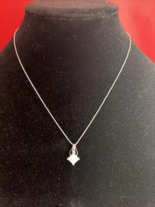 Peora Opal Pendant Necklace Princess Cut 2.00 Carats - Picture 1 of 5