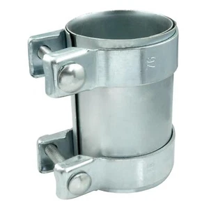 Ø 76x125mm Verstärkt Auspuff Rohrverbinder Doppelschelle für 75-77mm Auspuffrohr - Afbeelding 1 van 4