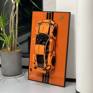 LEGO Porsche 911 GT3 RS Wall Mount Display Frame & Storage 42056 FREE FAST SHIP - Picture 1 of 7