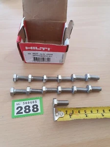 Tornillos Hilti M8x20 originales originales originales paquete limitado contiene 13 pernos - Imagen 1 de 5