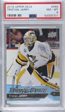 2016-17 Upper Deck Young Guns Tristan Jarry #466 PSA 8 Rookie RC