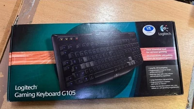 Logitech Gaming Keyboard G105 USB Backlit Programmable G-Keys.BNIB - Image 1 of 2
