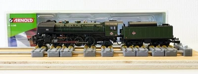 PROMO ! ARNOLD HN 2483 ECH. N 1/160 LOCOMOTIVE VAPEUR SNCF 141 R 1155 ETAT NEUF! - Photo 1/4