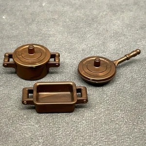 Playmobil "Bronze/Copper" Victorian Pots & Pans - Picture 1 of 4