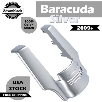 Barracuda Silver Stretched Rear Fender Extension For 2009+ Harley Davidson - Image 1 of 4