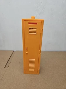 Barbie Secret Messages Puppenspind 1999 Mattel gelb orange Schulspind - Bild 1 von 13