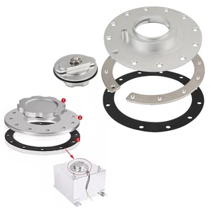 Billet Aluminum Fuel Cell Gas Cap with 12 Bolt Design for Easy Replacement - Picture 1 of 10