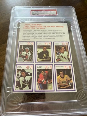 1970 Esso Power Players W/TAB PSA 6 Stan Mikita Mickey Redmond McKenny Rare - Image 1 of 2