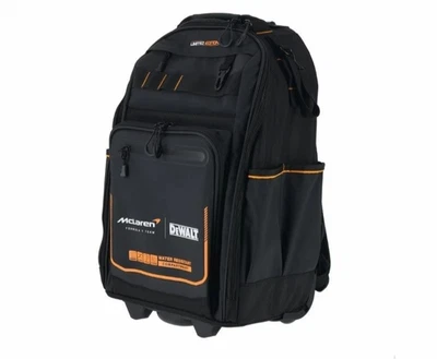 DEWALT McLaren Backpack Tool Bag Waterproof Dustproof 43 Pockets Made in China - Image 1 of 3