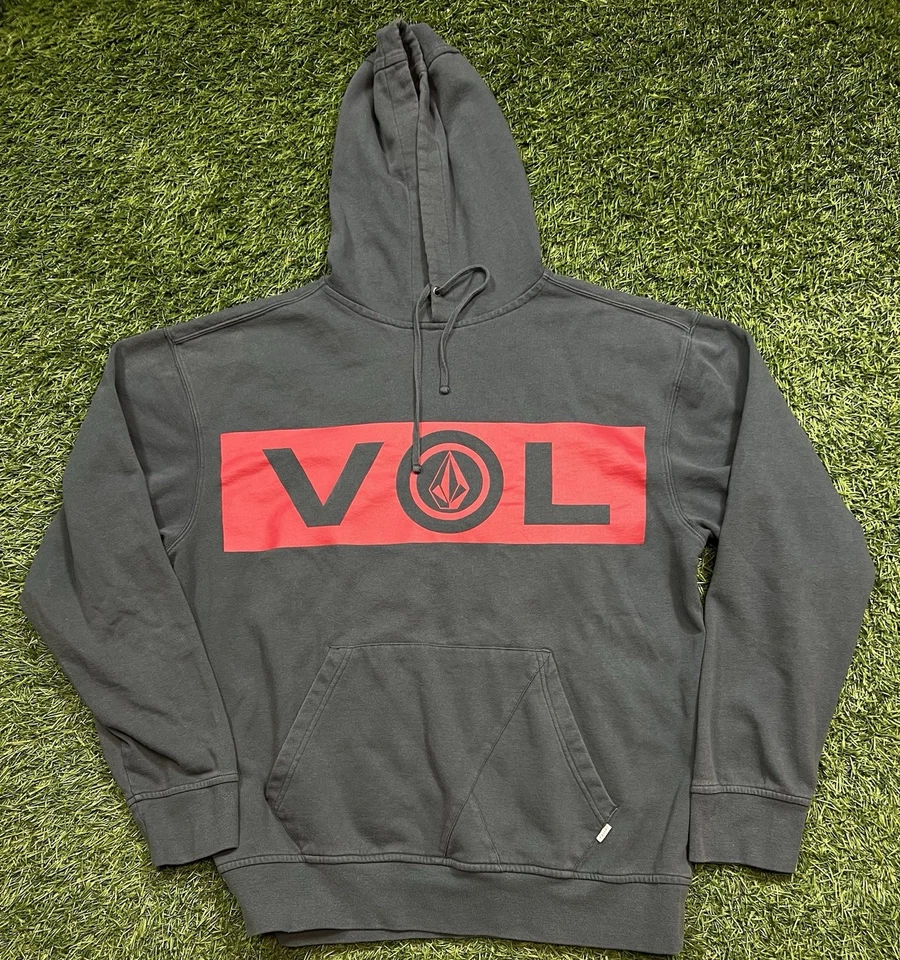 Vintage Y2k 2000's Volcom The Only Constant Is Change Hoodie Sweatshirt Men's XL - Image 1 of 4