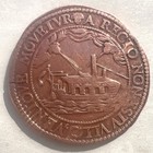 Belgien: Jeton: Brusselse Vaart. Brüsseler Kanal. 1684