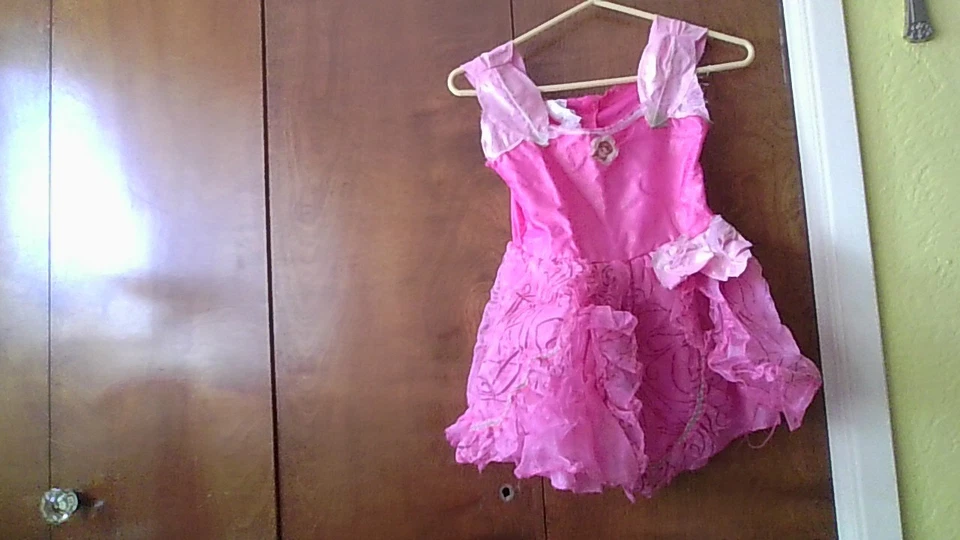 Disney Pink Costume Dress Size 4-6X Rosetta Fairy *No wings/Snags/Small Flaws - Image 1 of 4