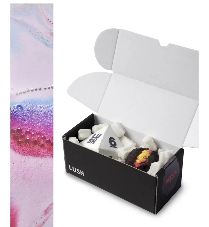 LUSH x Stranger Things HFC Bathing Duo – Limited Edition Box – SEALED New! - Image 1 of 4