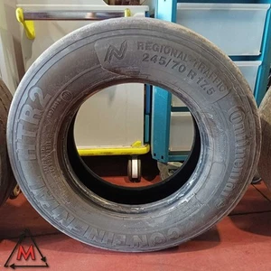 Gomma pneumatico per rimorchio 245/70 R17,5 143/141L CONTINENTAL HTR2 (108637) - Foto 1 di 9