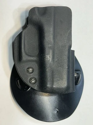 Funda de paleta negra DeSantis E1 OWB tapa abierta para Glock 26/27/33 mano derecha Foto 1 de 4