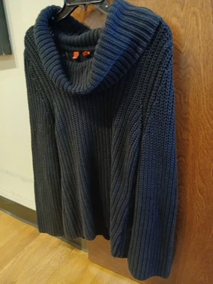 NWOT/ ESPRIT black knit cowl neck sweater - Image 1 of 4