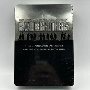 Band of Brothers DVD tin box set HBO WWII Tom Hanks Spielberg full series 6 disc - Picture 1 of 10