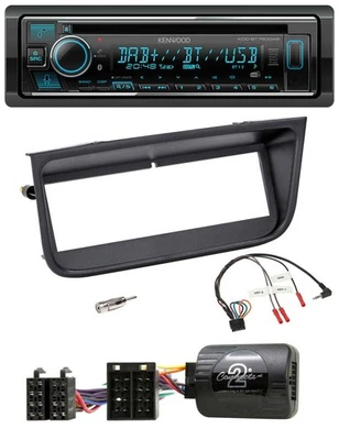 Kenwood Lenkrad Bluetooth DAB USB CD Autoradio für Peugeot 406 2002-2005 - Bild 1 von 4